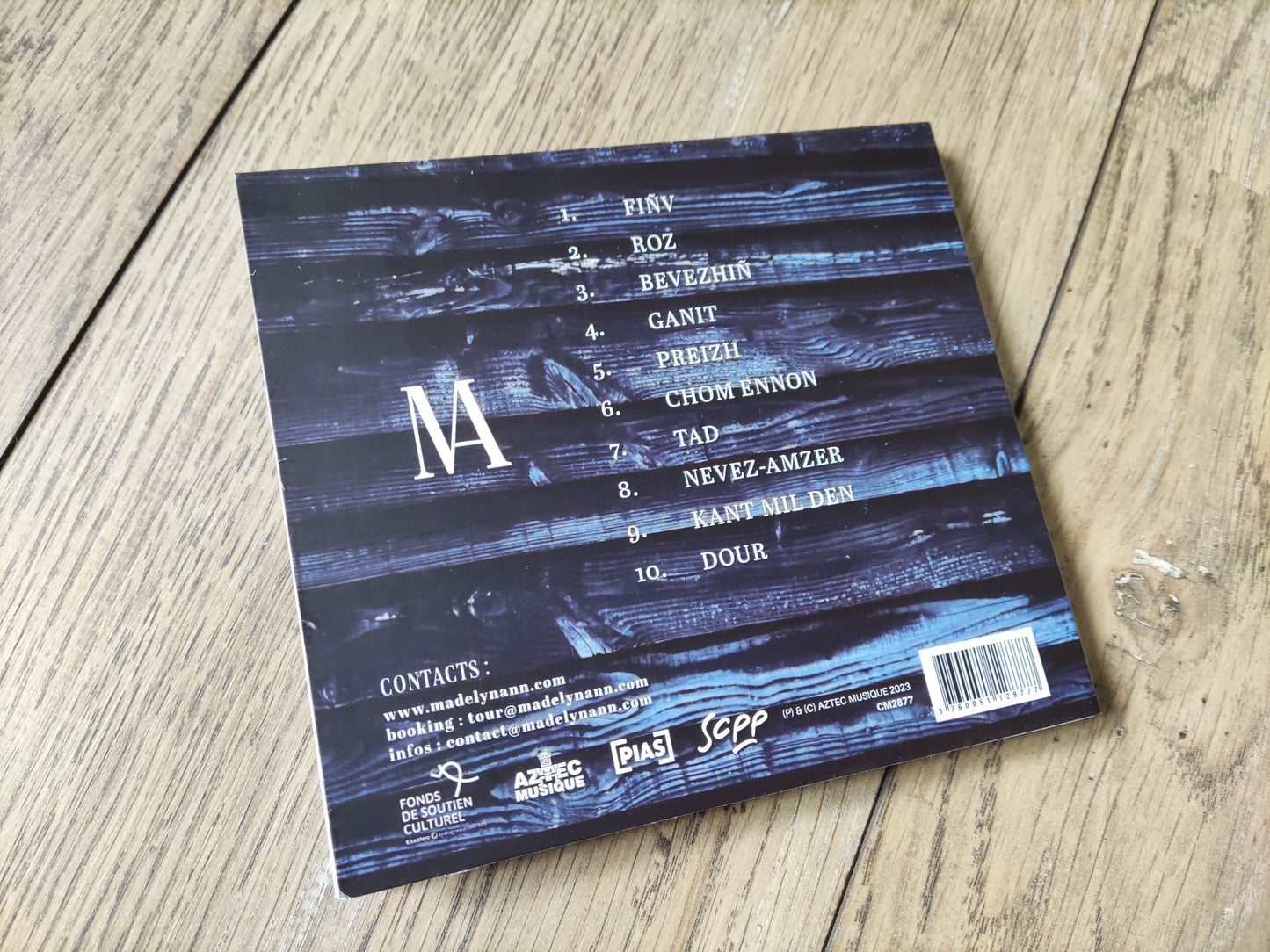 CD 10 titres "NEVEZ-AMZER" (2023)